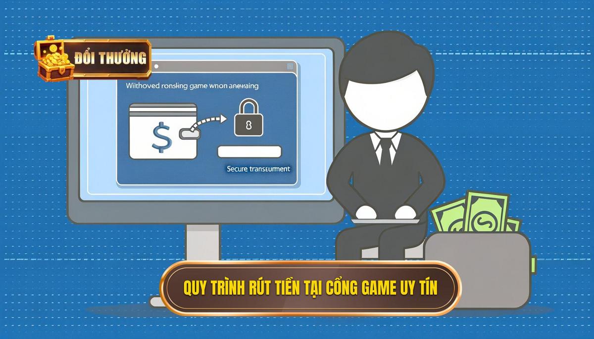 Hướng Dẫn Chi Tiết A-Z Về Cách Rút Tiền Từ Game Đổi Thưởng An Toàn, Nhanh Chóng và Hiệu Quả 1 Phân Tích Tổng Quan Về Quy Trình Rút Tiền Tại Các Cổng Game Uy Tín