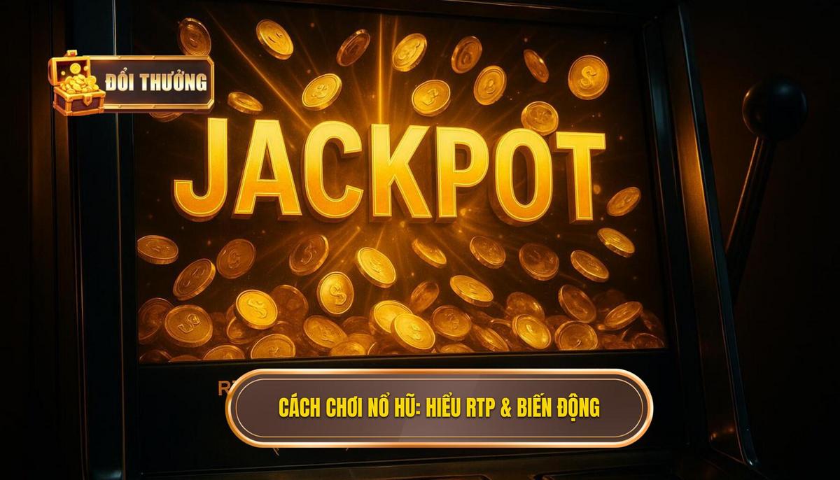 Bí Quyết Cách Chơi Nổ Hũ Jackpot: Chiến Lược Toàn Diện Từ RANTVAN.COM 1 Cách Chơi Nổ Hũ Jackpot_ Hiểu Rõ Cơ Chế Trò Chơi (RTP và Độ Biến Động)