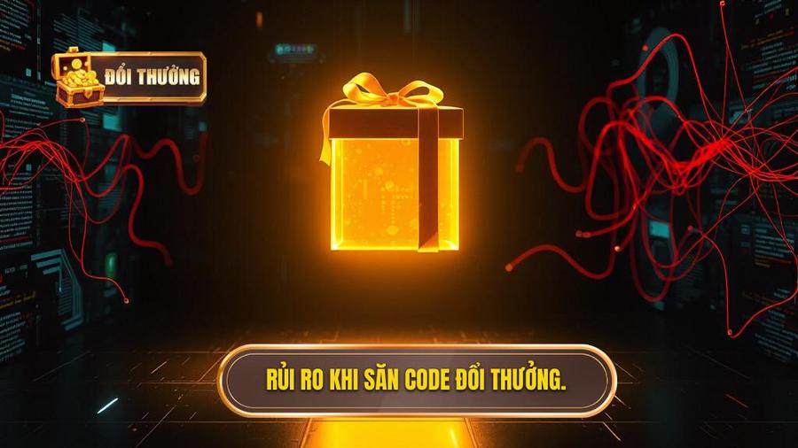 3. Rủi ro khi săn code đổi thưởng.