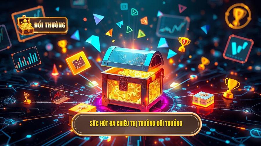 3. Sức hút đa chiều thị trường đổi thưởng