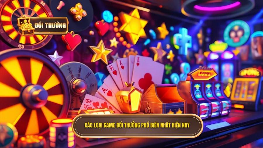 Các loại hình game đổi thưởng phổ biến nhất hiện nay