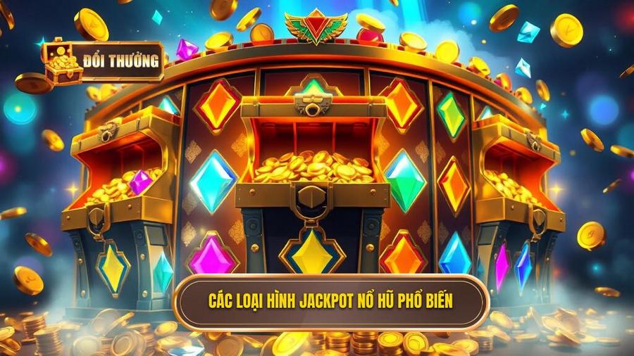 Các loại hình jackpot phổ biến trong nổ hũ