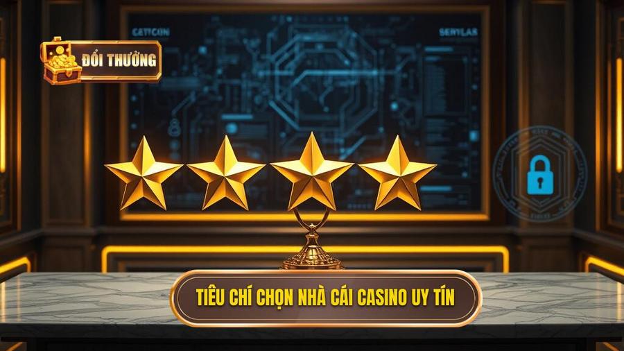 Các tiêu chí vàng khi lựa chọn nhà cái đổi thưởng casino online