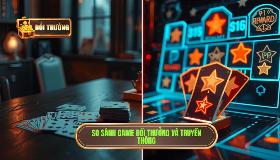 Phân tích chi tiết: Đổi thưởng vs game bài truyền thống