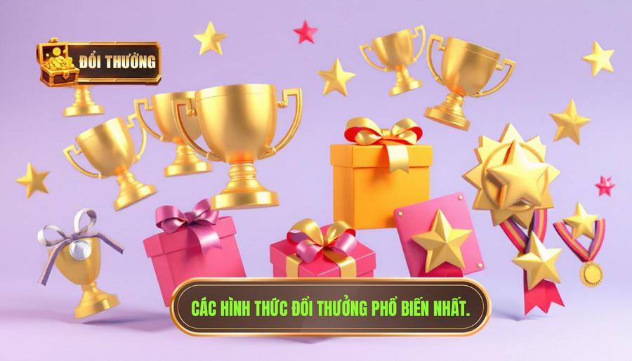 Các hình thức đổi thưởng phổ biến hiện nay
