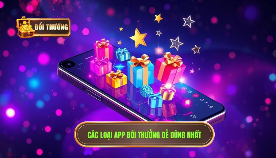 Top các loại hình app đổi thưởng dễ dùng nhất hiện nay