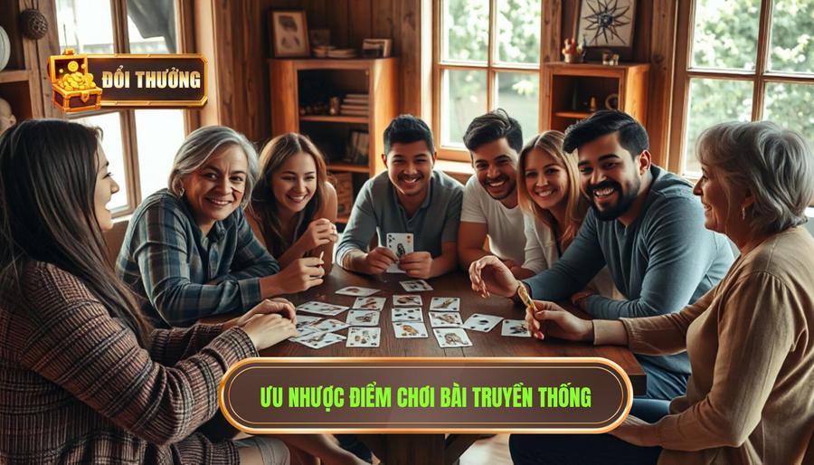 Ưu và nhược điểm của việc chơi bài truyền thống