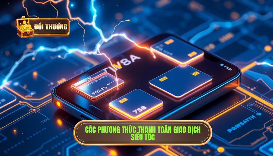 Đổi Thưởng Giao Dịch Siêu Tốc: Tiêu Chuẩn Vàng Cho Game Thủ Hiện Đại 3 Các phương thức thanh toán giao dịch siêu tốc
