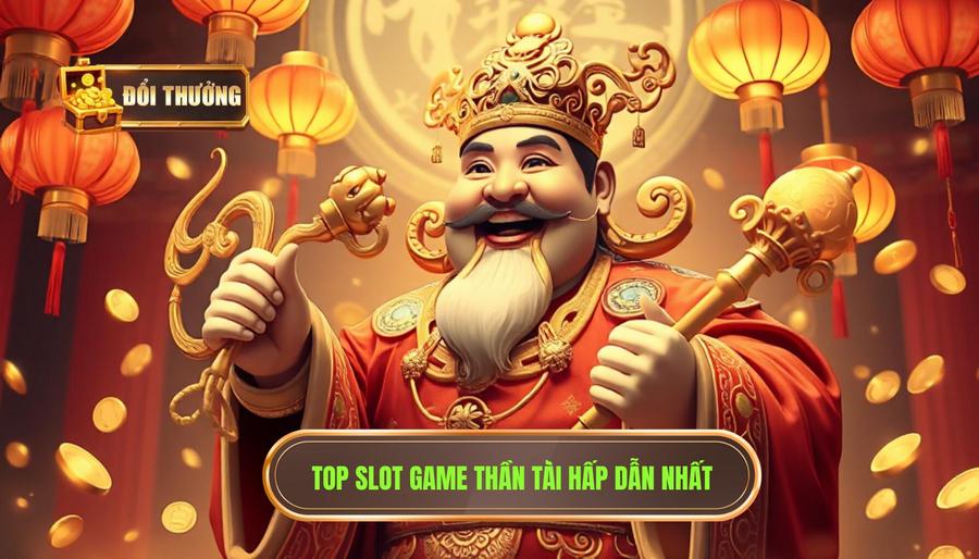 Những siêu phẩm slot game chủ đề thần tài không thể bỏ qua